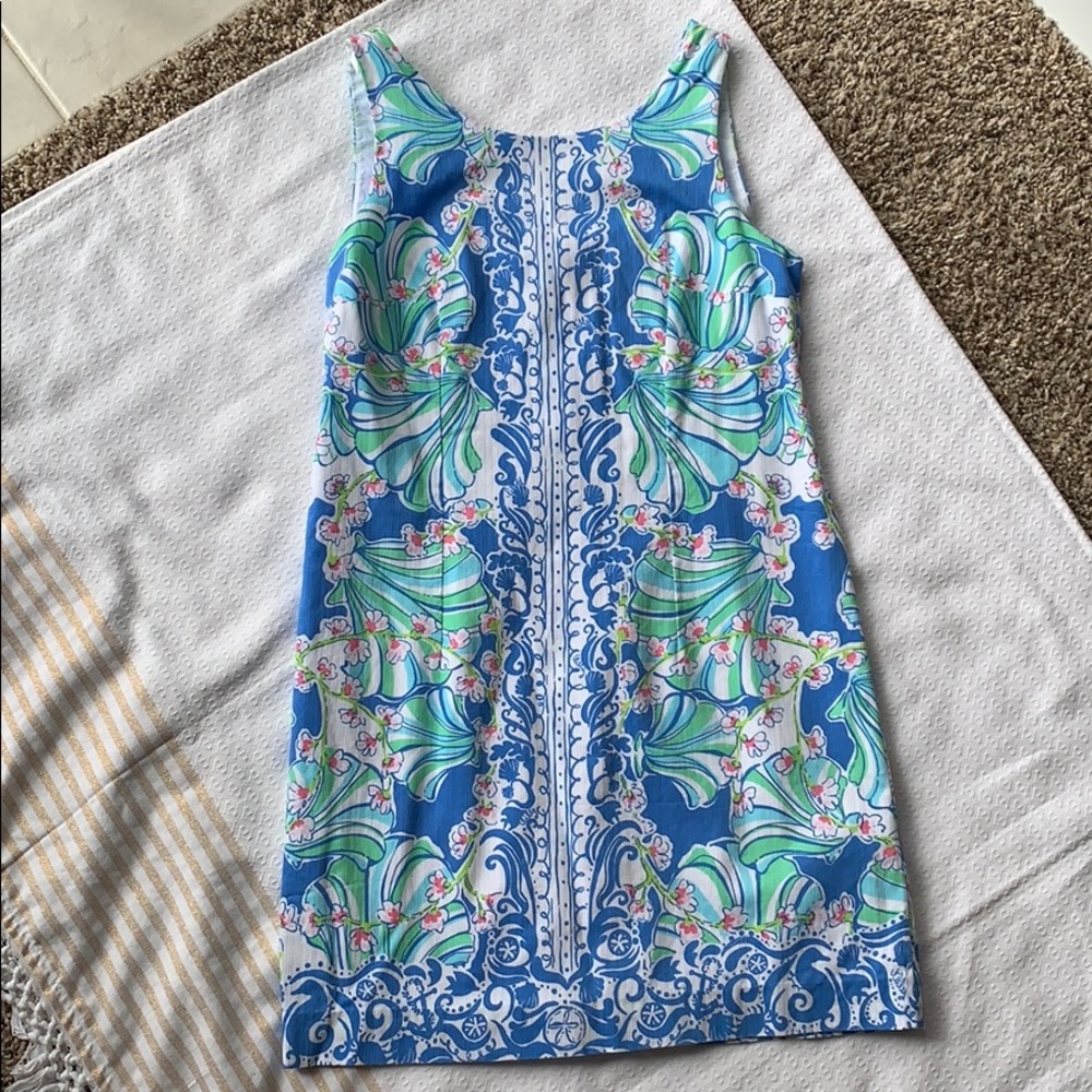 Lilly Pulitzer Cathy Shift Coasting Engineered